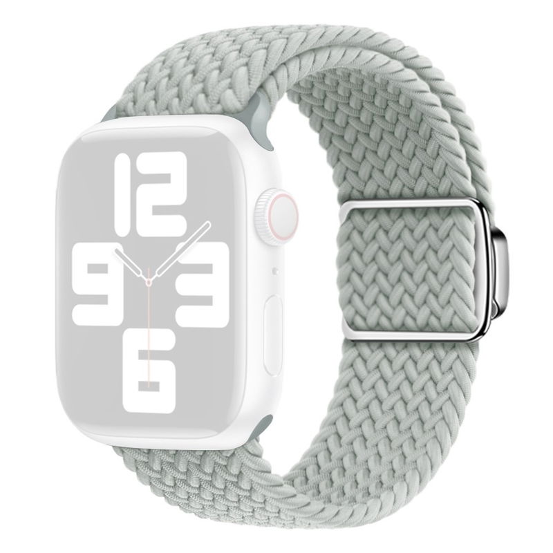Nylon Sportsrem til Apple Watch 8 - 41mm - Grå