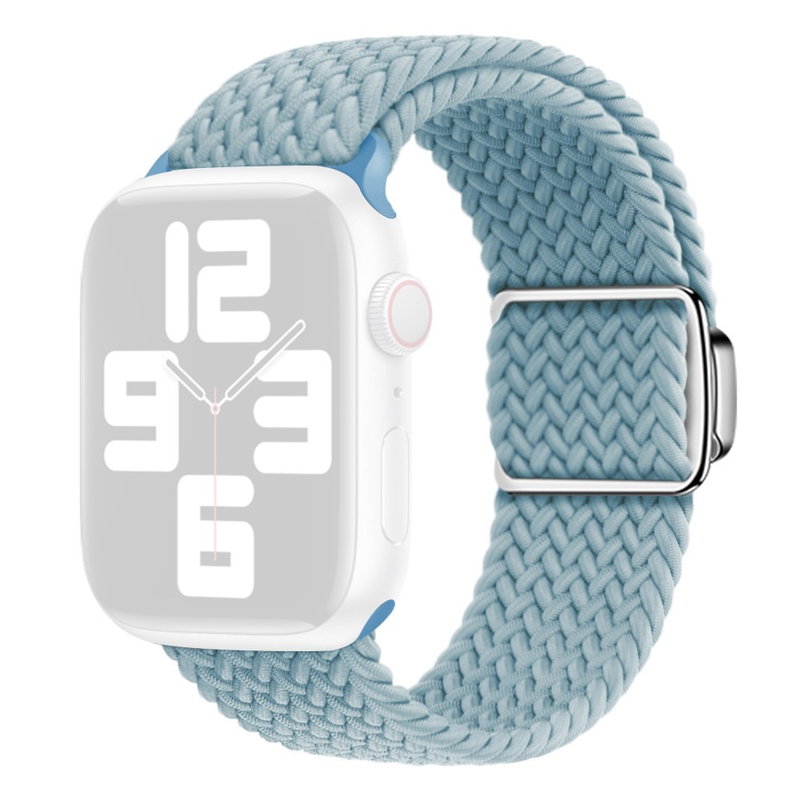 Nylon Sportsrem til Apple Watch SE (2022/2023) - 40mm - Lyseblå
