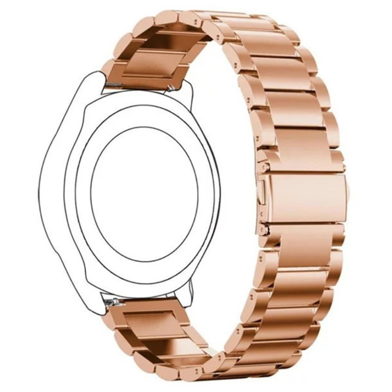 Garmin Lily 2 / 2 Active Rustfrit Stål Rem-RosaGuld