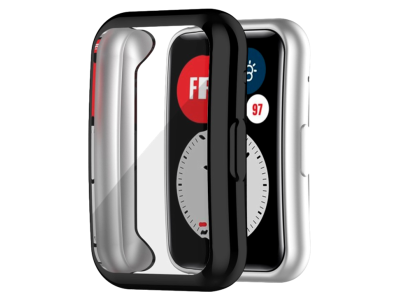 Cover med skærmbeskyttelse til Huawei Watch Fit / Fit Elegant
