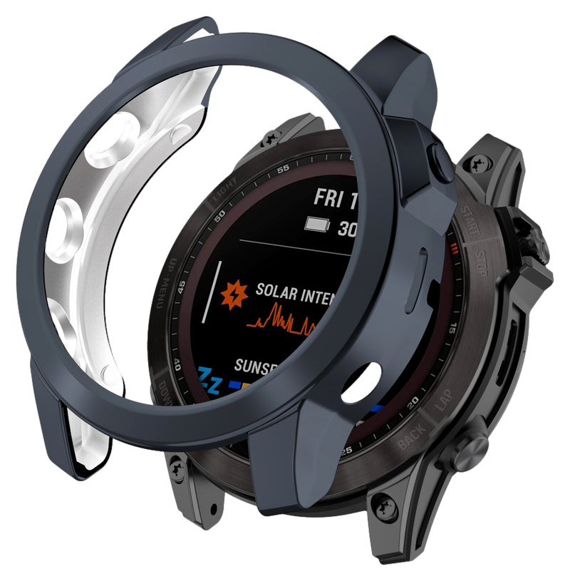Silikone Cover til Garmin Fenix 7 / 7 Pro / 7 Solar-Grå