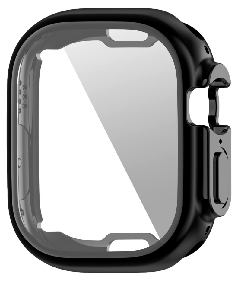TPU Cover med Beskyttelsesglas / Skærmbeskyttelse til Apple Watch Ultra / Ultra 2 / Ultra 3