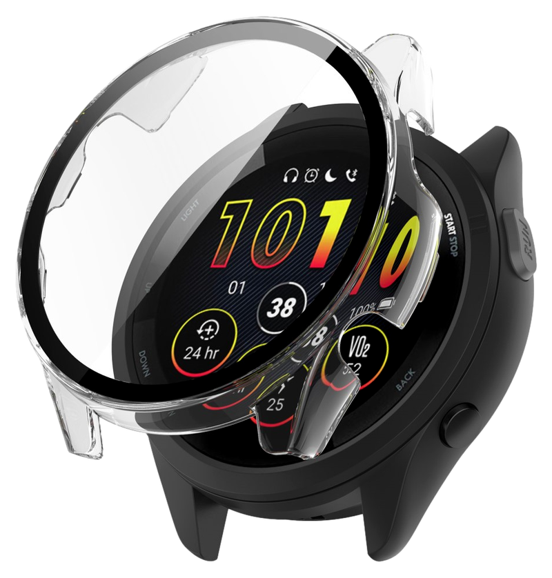 Silikone Cover til Garmin Forerunner 265S-Gennemsigtig