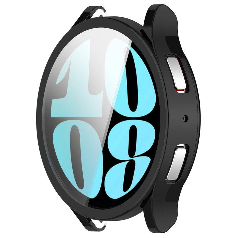 Silikone Cover med Beskyttelsesglas / Skærmbeskyttelse til Samsung Galaxy Watch 6 40mm