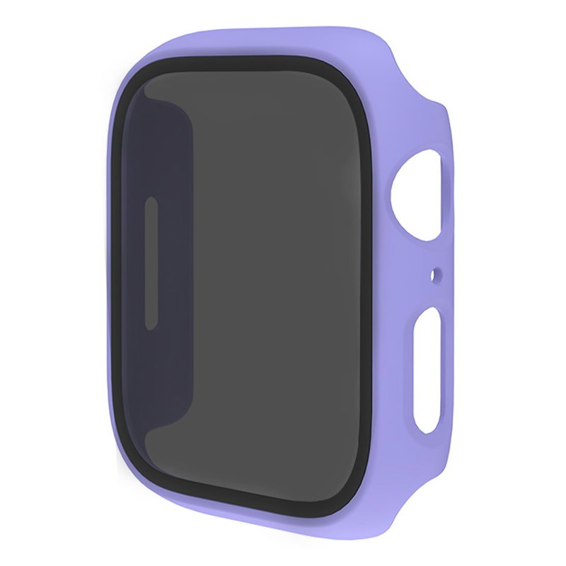 Cover med Privacy Skærmbeskyttelse / Beskyttelsesglas til Apple Watch Ultra / Ultra 2-Lilla
