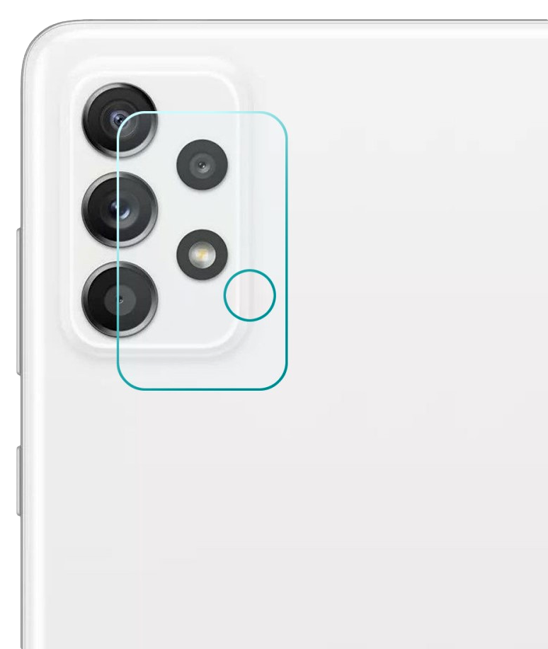 Kamera Skærmbeskyttelse / Beskyttelsesglas til Samsung Galaxy A23