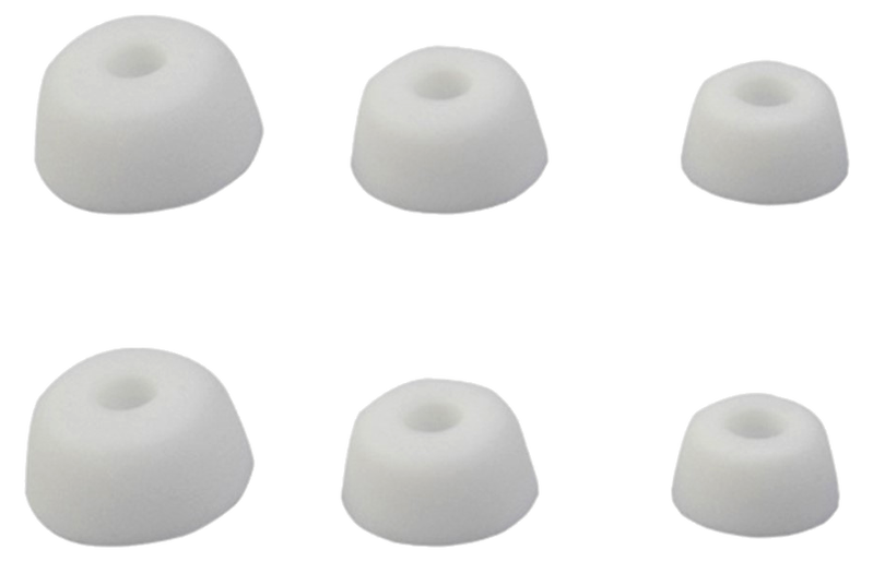 3-pak Ørepropper til Jabra Elite 7 Pro / 7 Active - Hvid