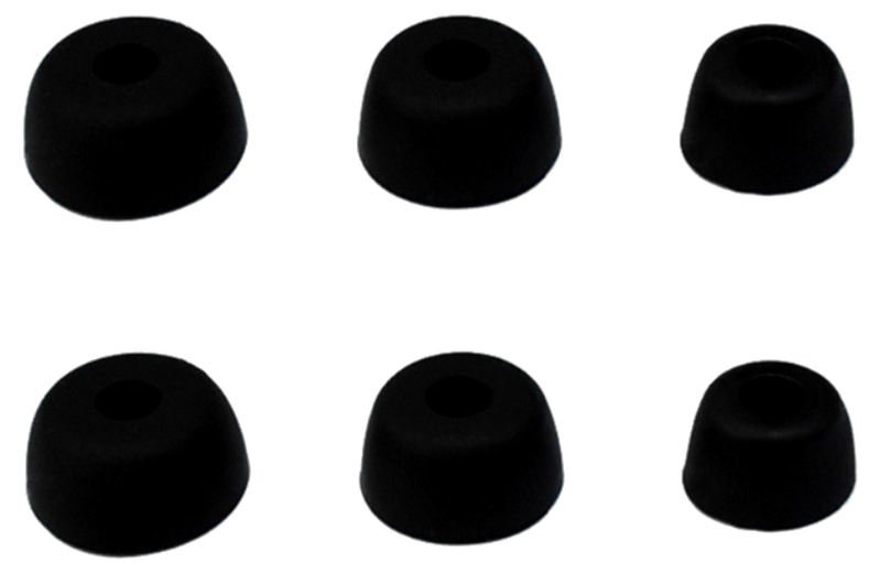 3-pak Ørepropper til Jabra Elite 85T / 75T / 65T / 3 - Sort