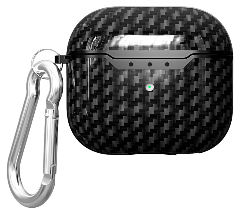 Carbon Fiber TPU Cover til AirPods 3-Sort