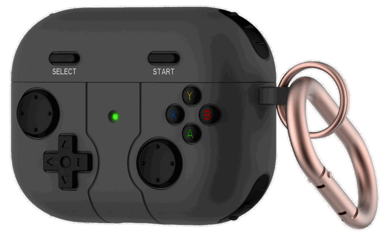 Gamer Cover til AirPods Pro 2 -Sort