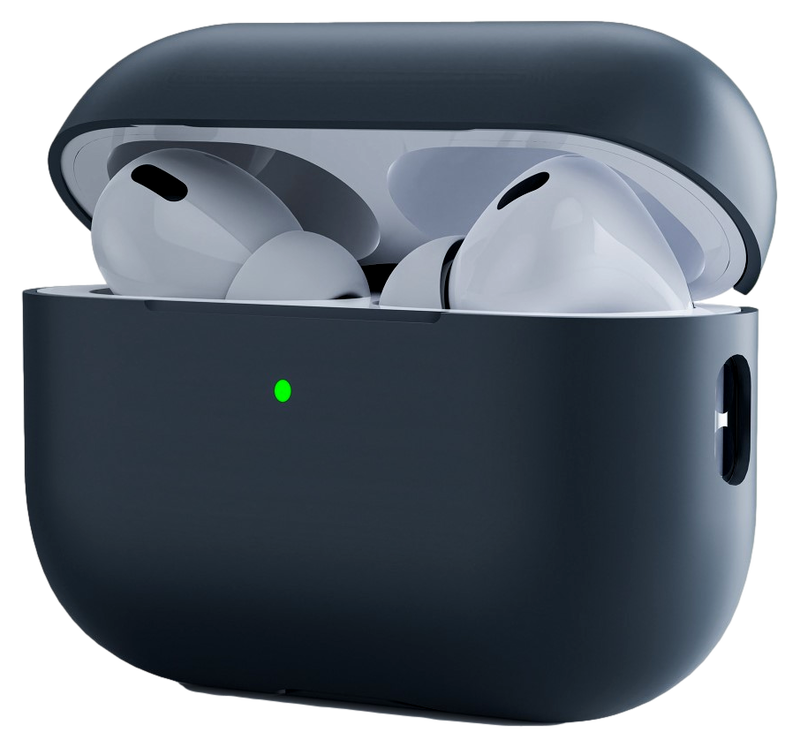 Matte Silikone Cover til AirPods Pro 2-Grå