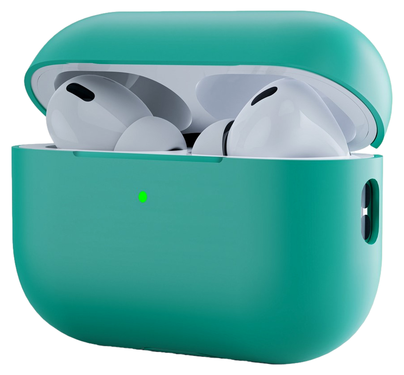 Matte Silikone Cover til AirPods Pro 2-Turkis