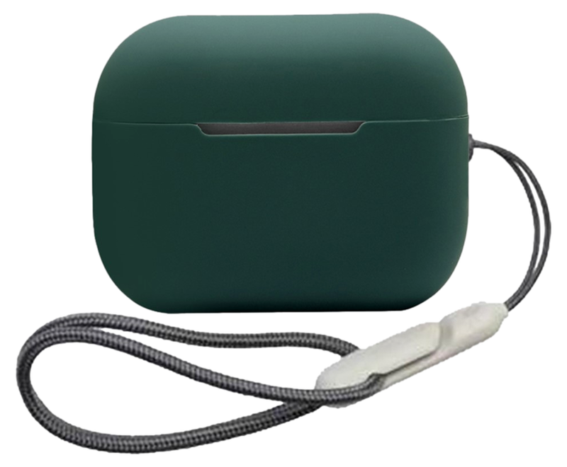 Silikone Cover til AirPods Pro 2 -Mørkegrøn