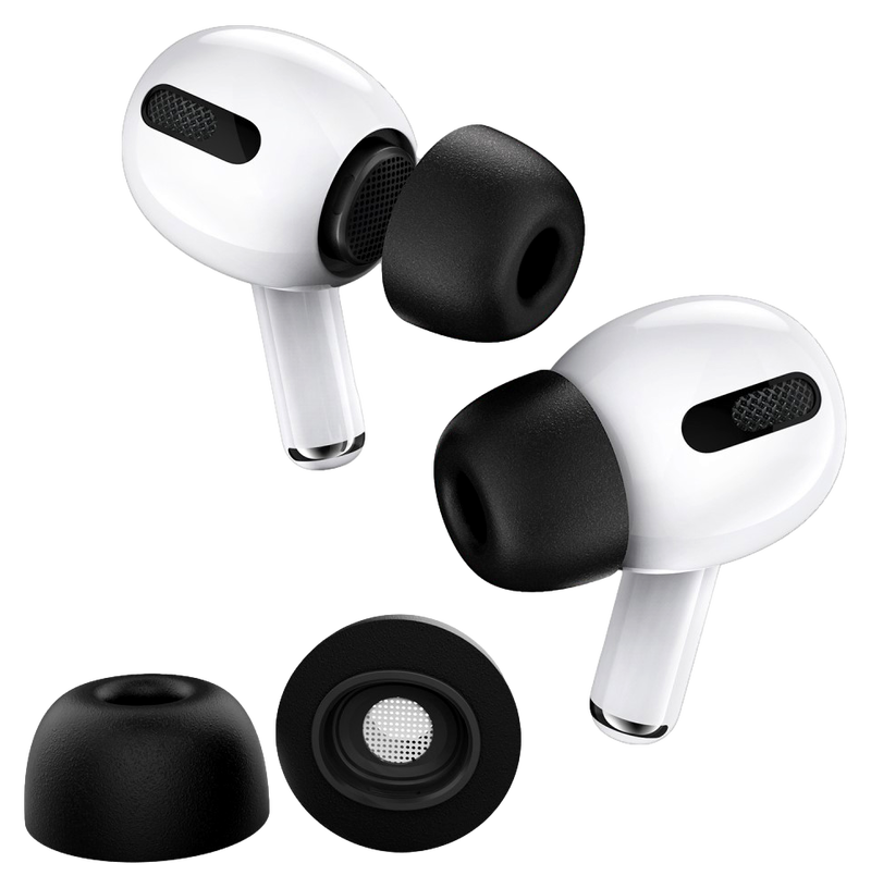 Sorte Skum Ørepropper til AirPods Pro 1 / 2-S