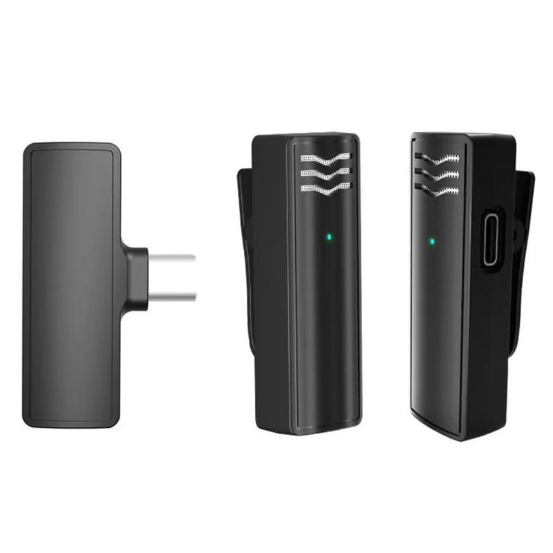 Trådløs Lavalier Mikrofon til Video / TikTok / Youtube / Livestream med USB-C