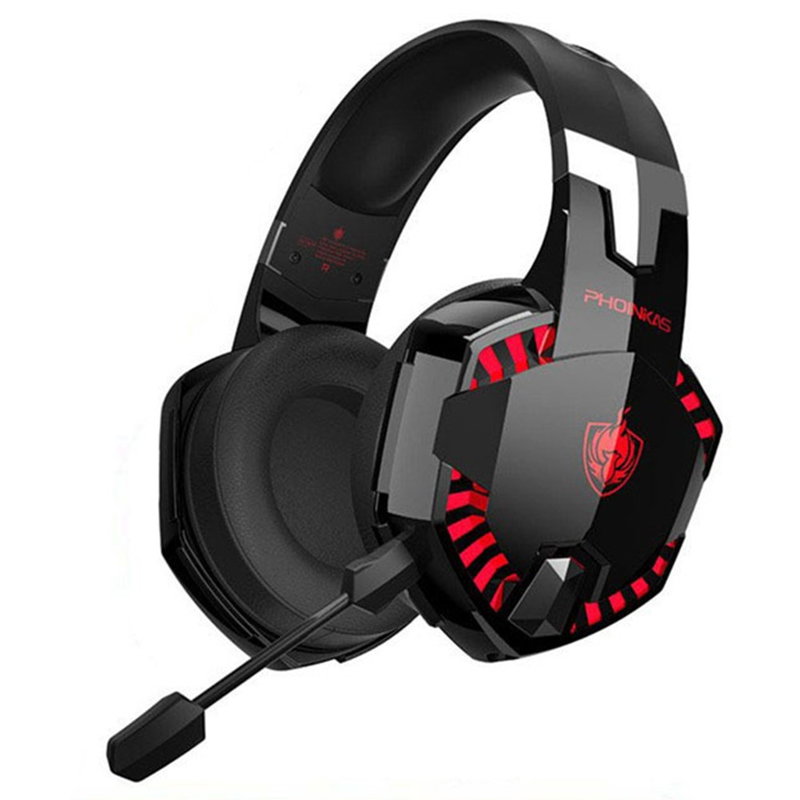 G900 Bluetooth Gaming Headset med Mikrofon-Rød