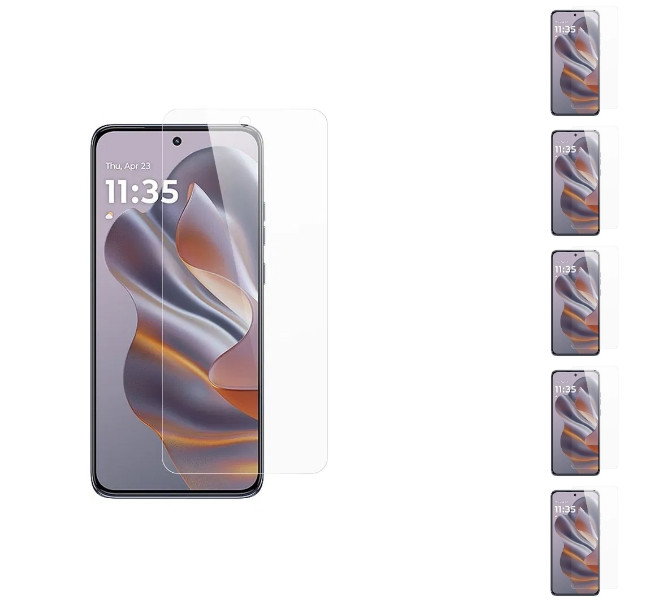 5 stk. Motorola Edge 50 Neo Beskyttelsesglas / Skærmbeskyttelse / Glas