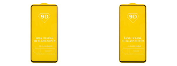 2x 3D Skærmbeskyttelse / Hærdet Beskyttelsesglas til Samsung Galaxy A71