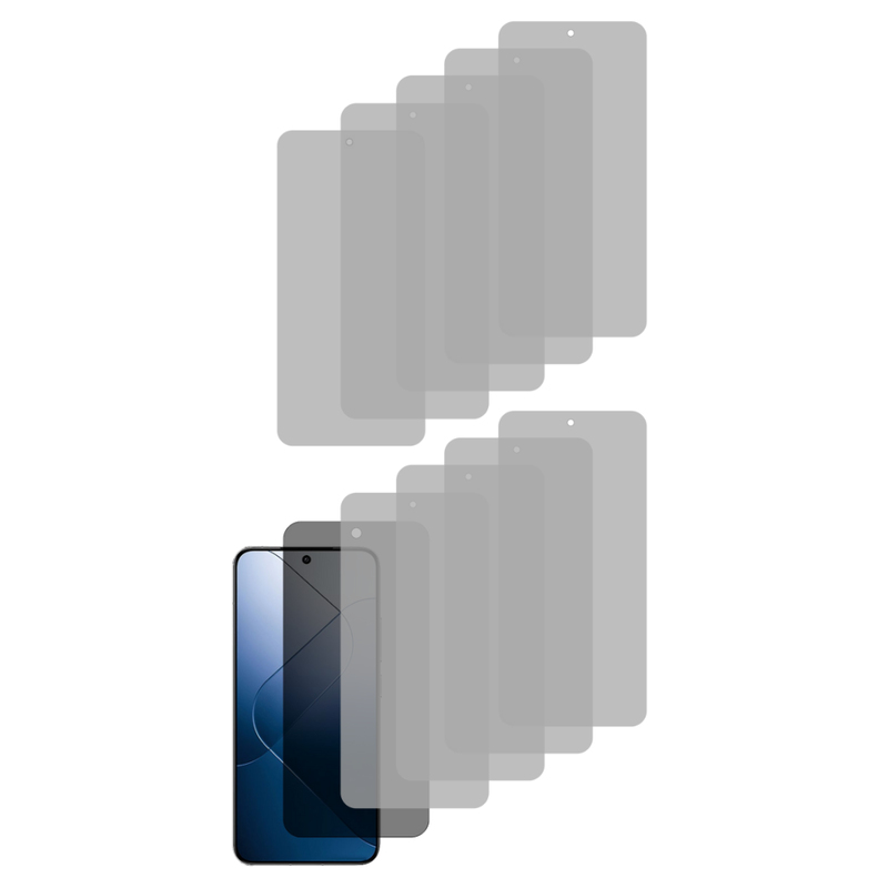 10 Stk Xiaomi 14 Skærmbeskyttelse / Privacy Glas