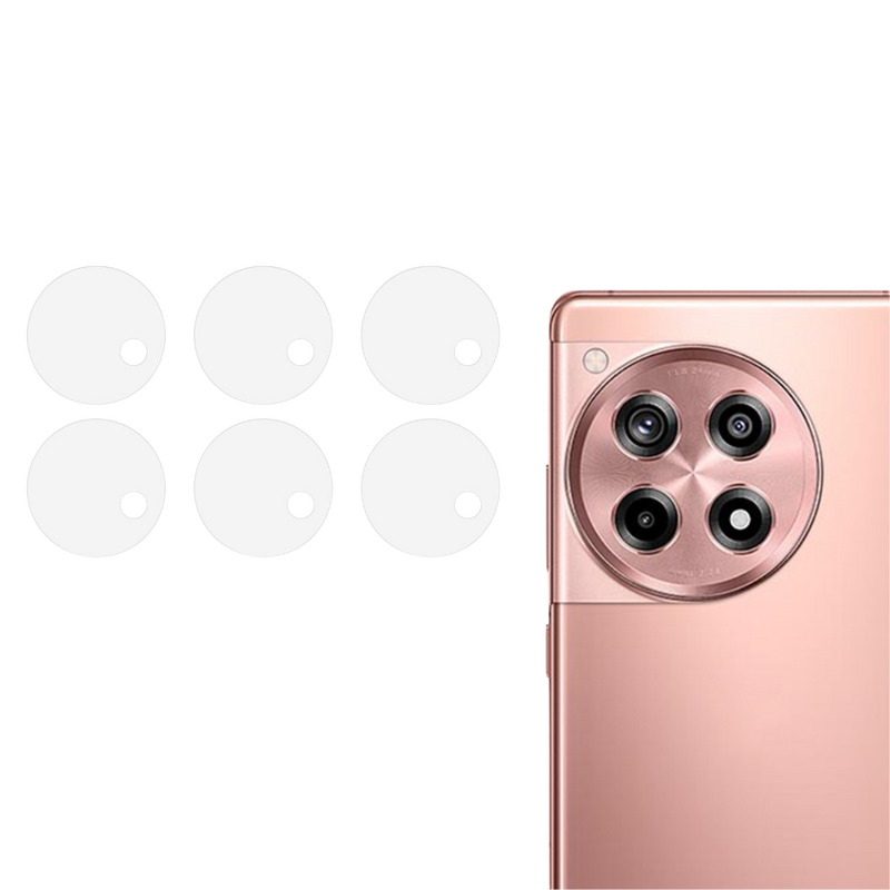 6 stk OnePlus 12R 5G Kamera Skærmbeskyttelse / Beskyttelsesglas