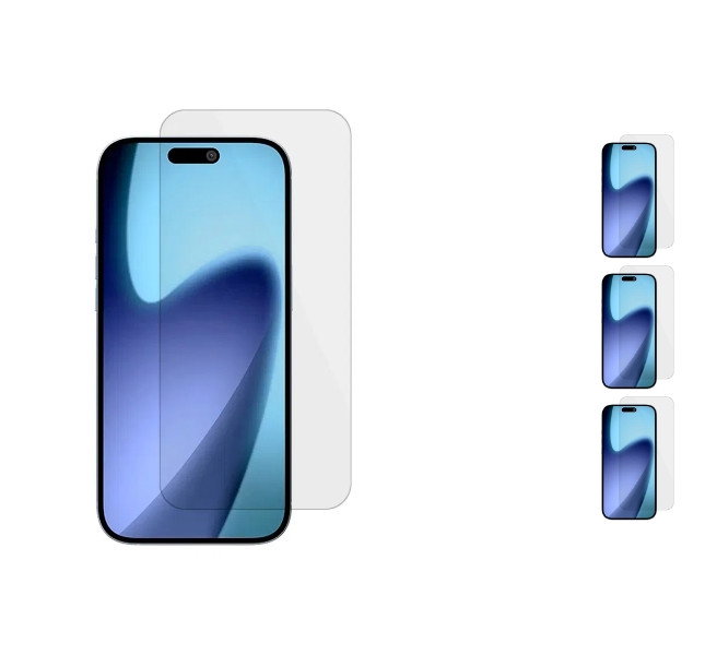 3 stk. iPhone 17 Skærmbeskyttelse / Beskyttelsesglas