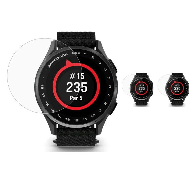 2 stk. Garmin Approach S50 Skærmbeskyttelse / Hærdet Beskyttelsesglas