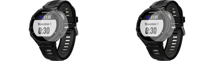2x Beskyttelsesfilm til Garmin Forerunner 55