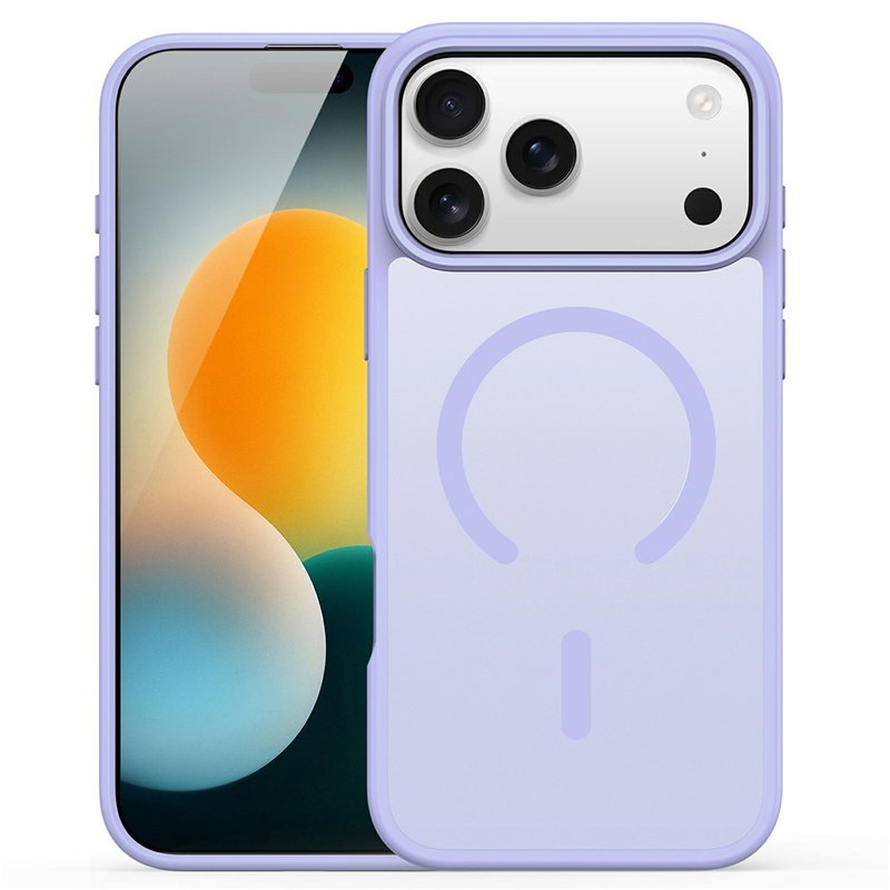 iPhone 17 Pro Max Cover - Kompatibelt med MagSafe - Lilla