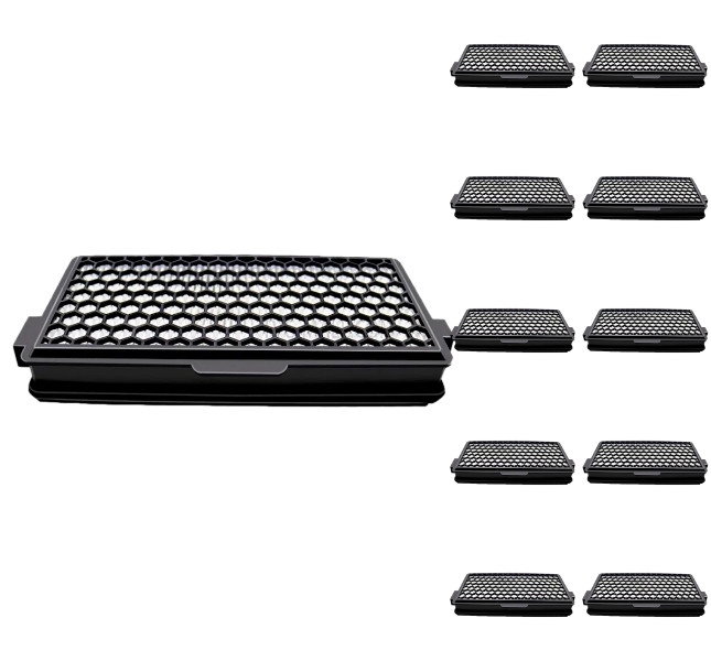 10 stk. HEPA Filter til Miele Compact C1 / C2 & Black Pearl 5000