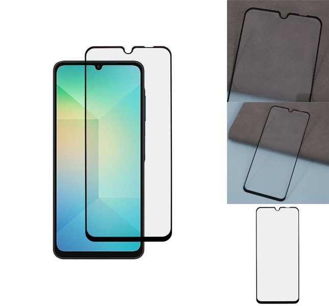 Samsung Galaxy A06 skærmbeskyttelse forfra