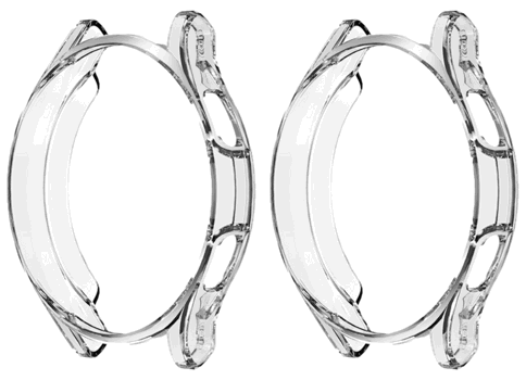 2x Transparent TPU Cover til Samsung Galaxy Watch 4 - 40mm