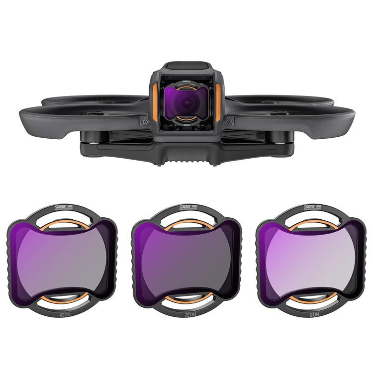 DJI Avata 2 drone med ND-filter påsat