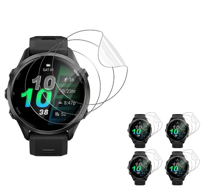 12 stk. Hydrogel Beskyttelsesfilm til Garmin Forerunner 970 
