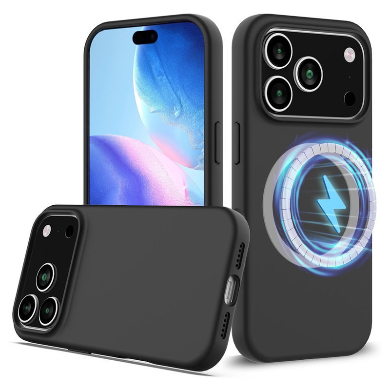 iPhone 17 Pro Max Cover i Silikone med MagSafe