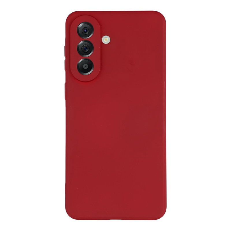 Samsung Galaxy A37 5G Silikone Cover med Blød Inderside - Rød