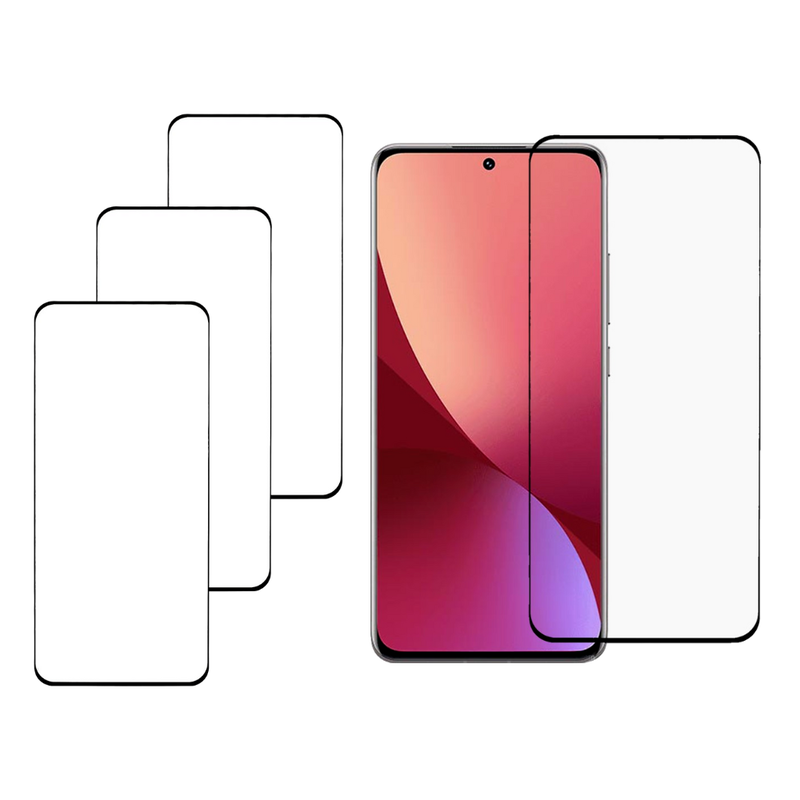 3 stk 3D Buet Skærmbeskyttelse / Beskyttelsesglas til Xiaomi 12