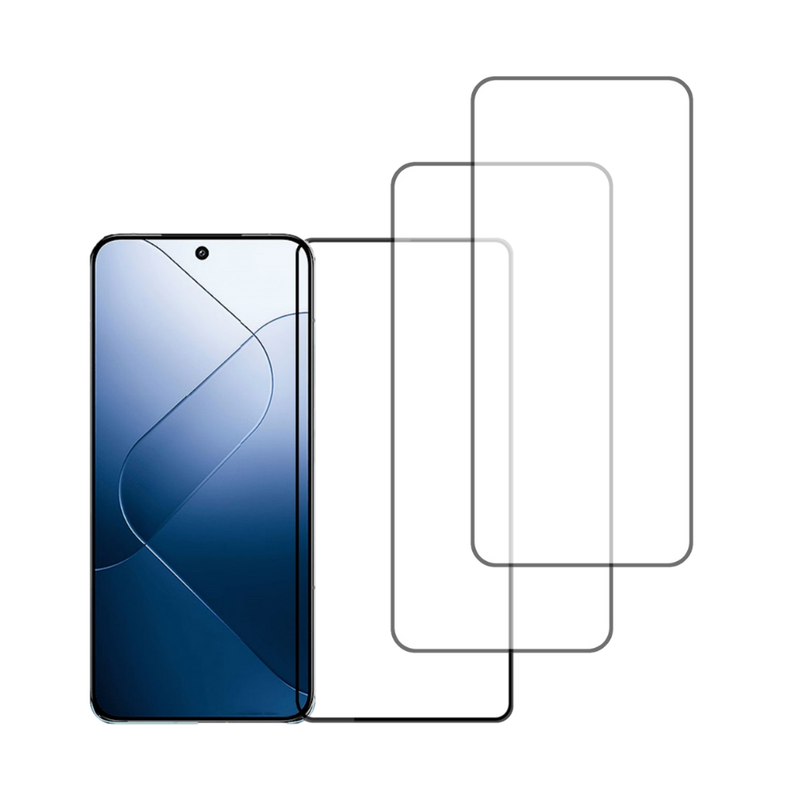 3 stk Xiaomi 14 Skærmbeskyttelse / 3D Glas