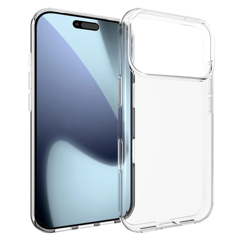 iPhone 17 Pro Gennemsigtigt Silikone Cover