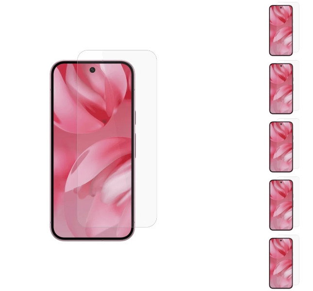 5 stk. Google Pixel 10 / 10 Pro / 9 / 9 Pro Skærmbeskyttelse / Beskyttelsesglas