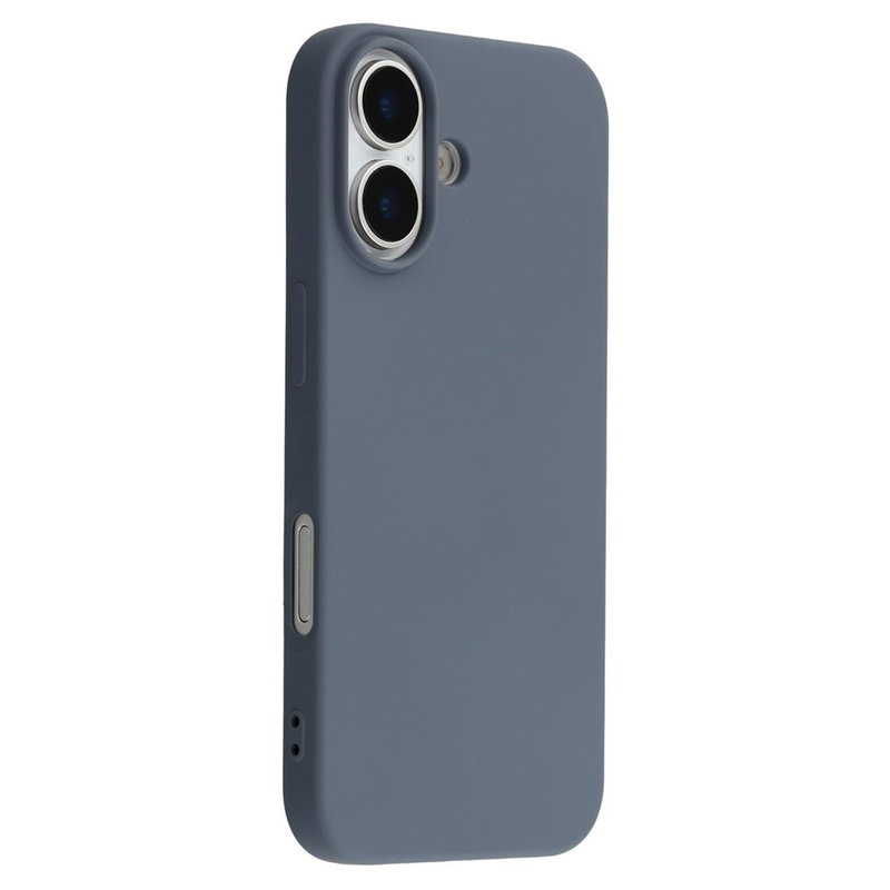 Soft Matte iPhone 17 Cover i Silikone - Grå