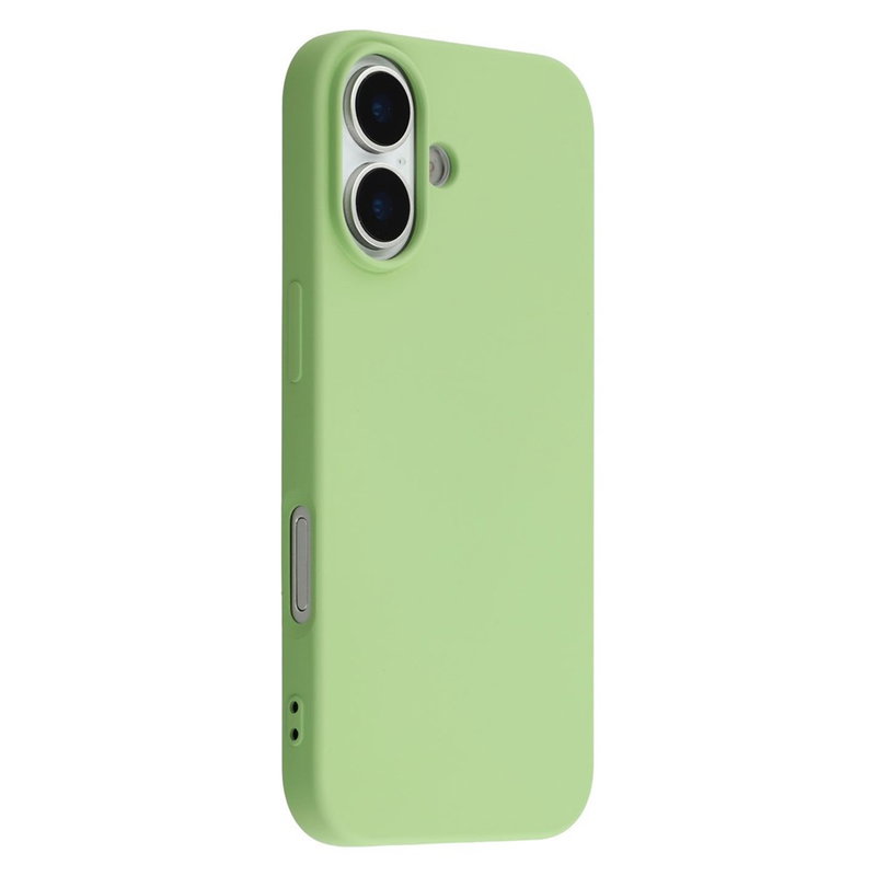 iPhone 17 Silikone Cover med Blød Inderside - Lysegrøn