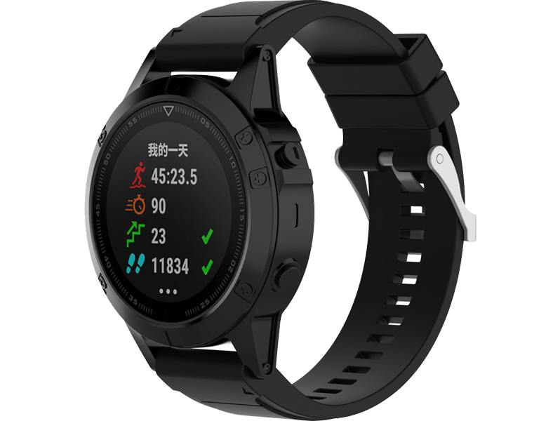 Silicone rem til Garmin Fenix 7X / 7X Pro / 7X Solar