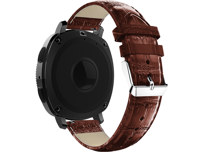 Croco læder rem til Garmin Venu 2 Plus 43mm