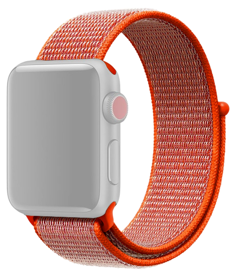 Suwon Velcro Rem til Apple Watch 5 - 44mm - Orange