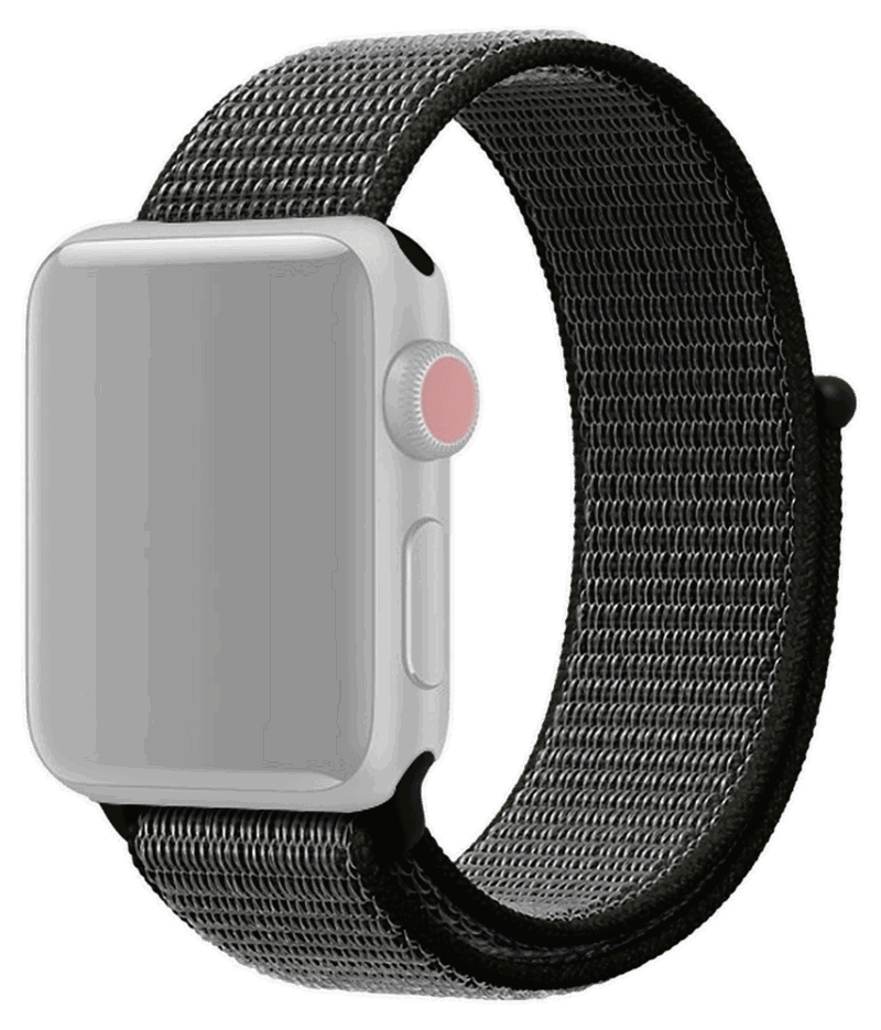 Suwon Velcro Rem til Apple Watch 7 - 45mm - Mørkegrøn