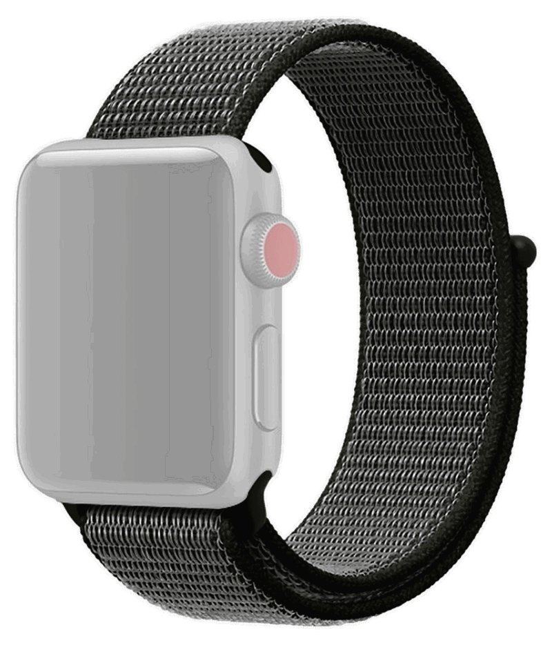 Suwon Velcro Rem til Apple Watch 1 - 38mm-Mørkegrøn