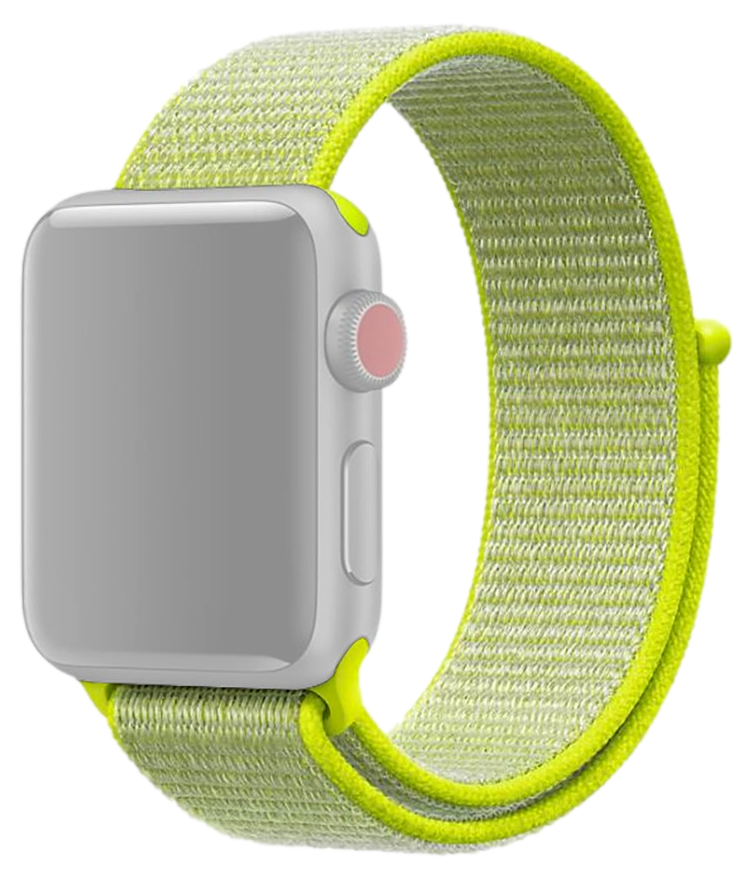 Suwon Velcro Rem til Apple Watch 3 - 38mm - Gul