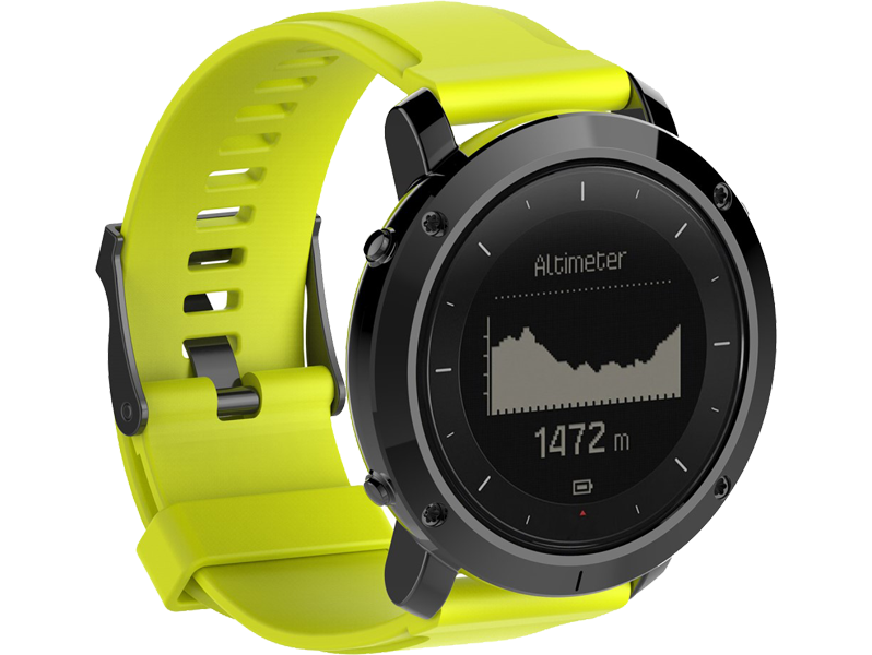 Silicone rem til Suunto Traverse / Suunto 7 / Suunto 9 / 9G-Grøn