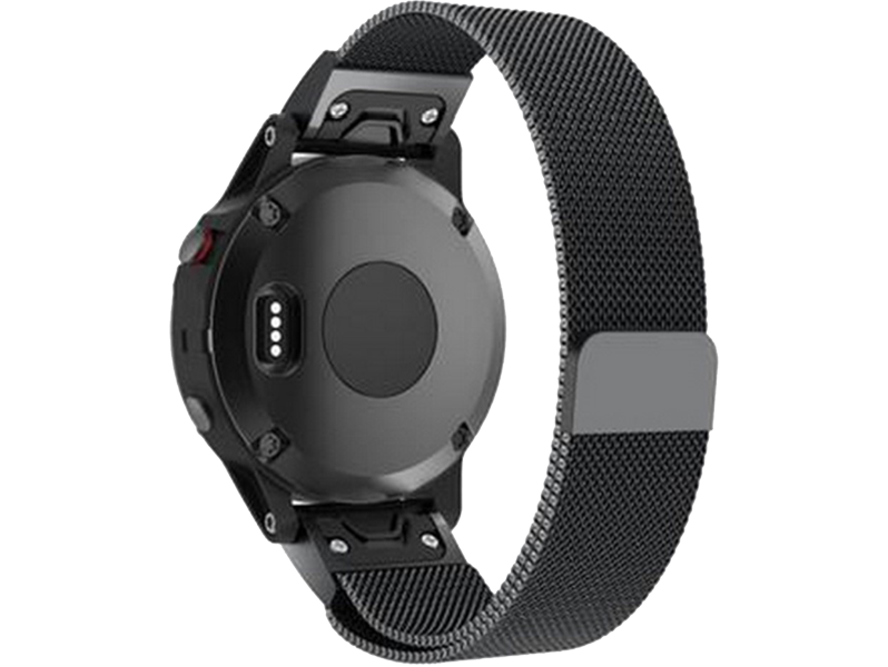 Mesh rem til Garmin Forerunner 955 / 955 Solar - Sort