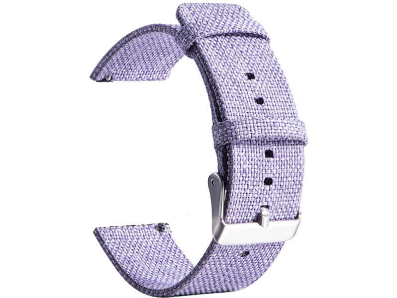 Nylon rem til Garmin Vivoactive 3 / Vivomove & Vivomove HR - Lilla